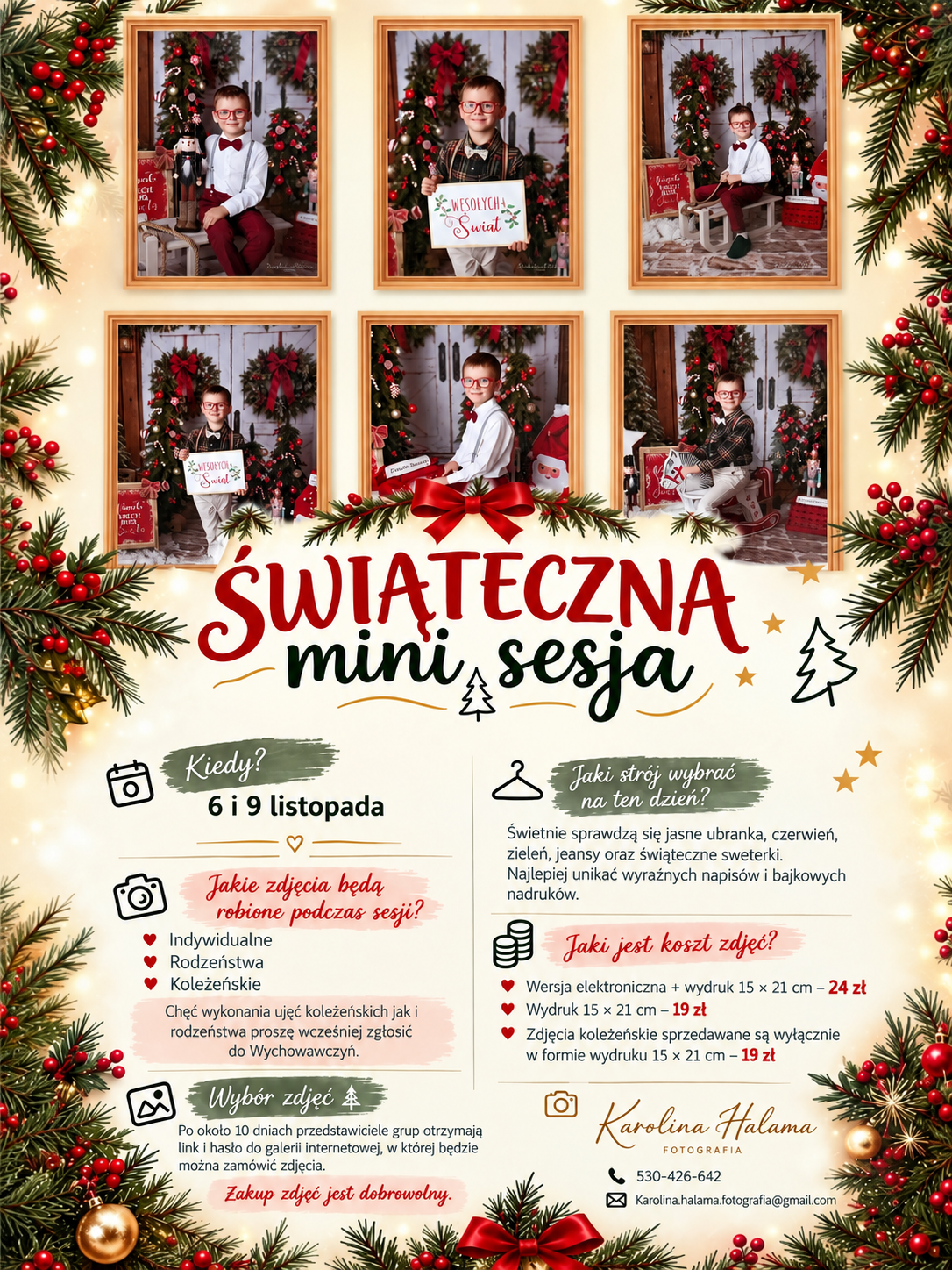 Świąteczna mini sesja