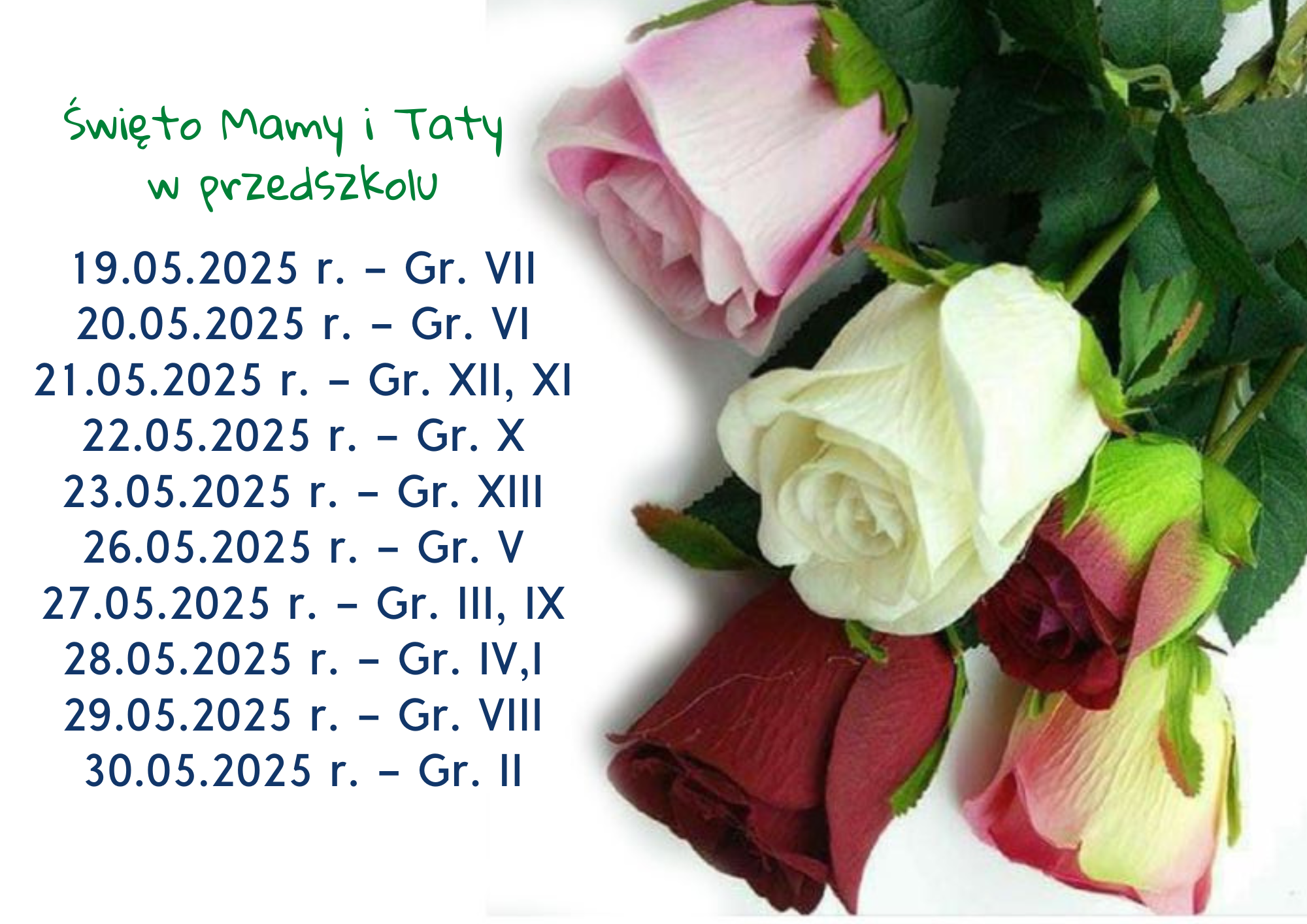 Święto Mamy i&nbsp;Taty w&nbsp;przedszkolu