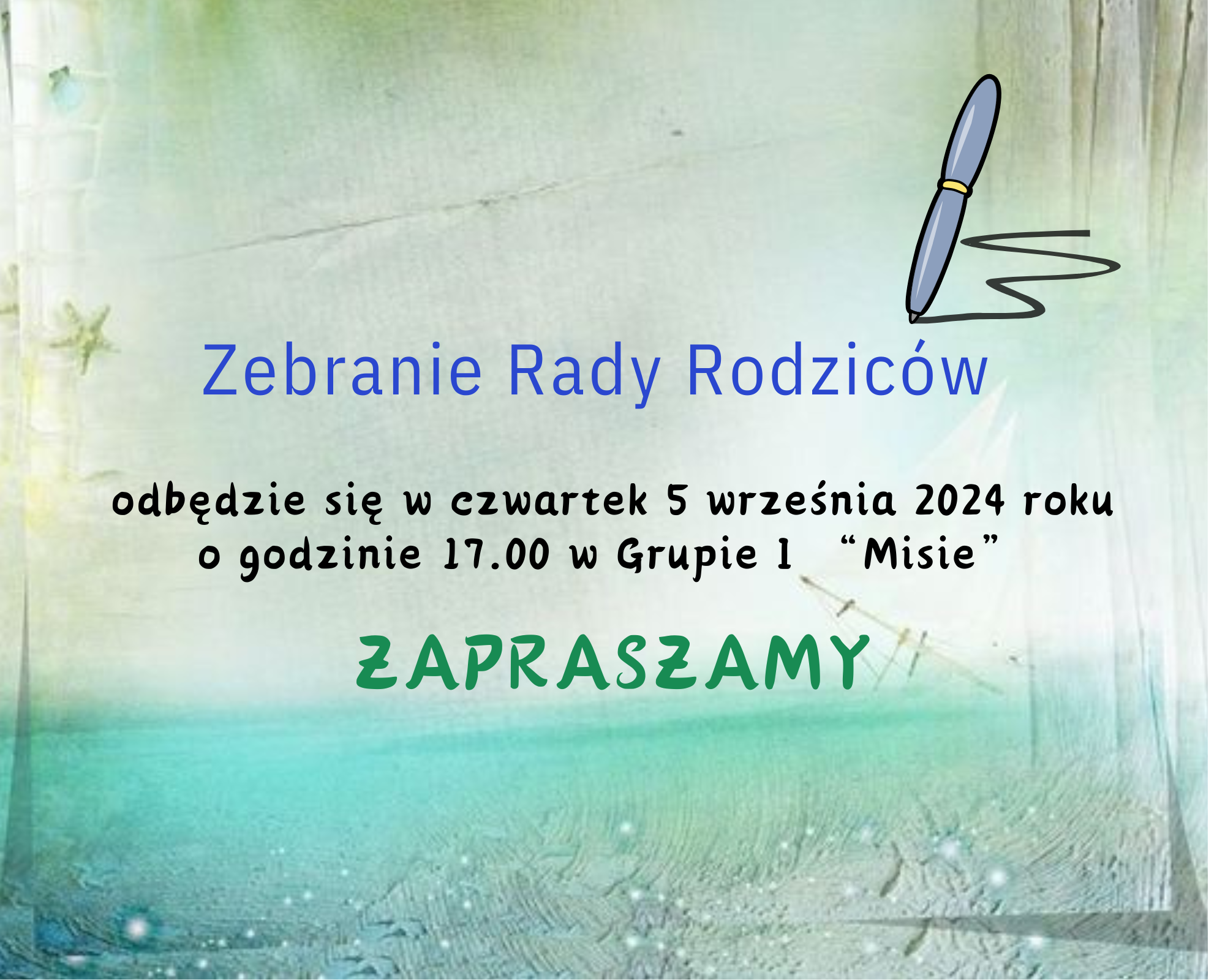 Zebranie Rady Rodzic&oacute;w