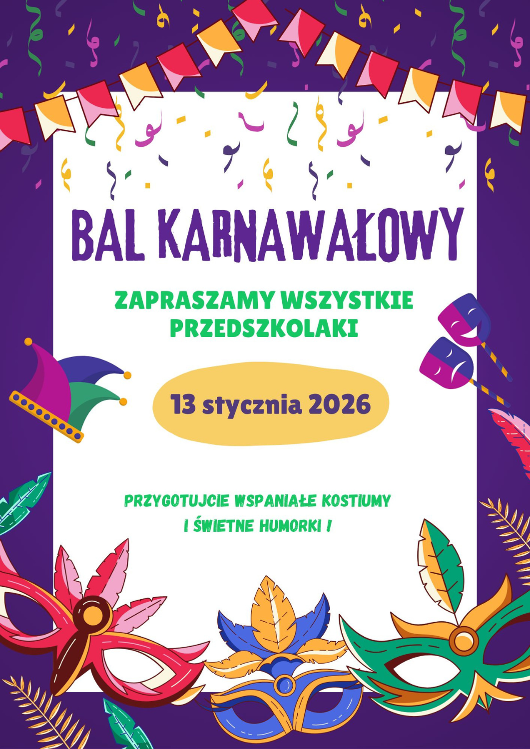 Bal Karnawałowy w&nbsp;"Promyczku"