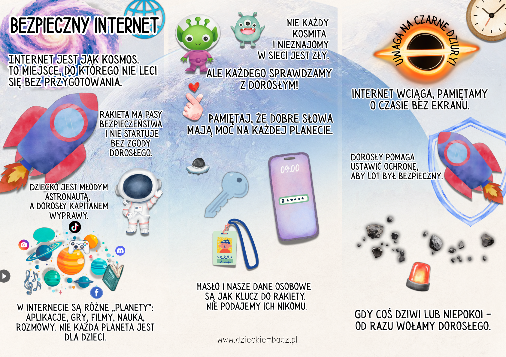 Ulotka - Bezpieczny Internet Ulotka - Bezpieczny Internet