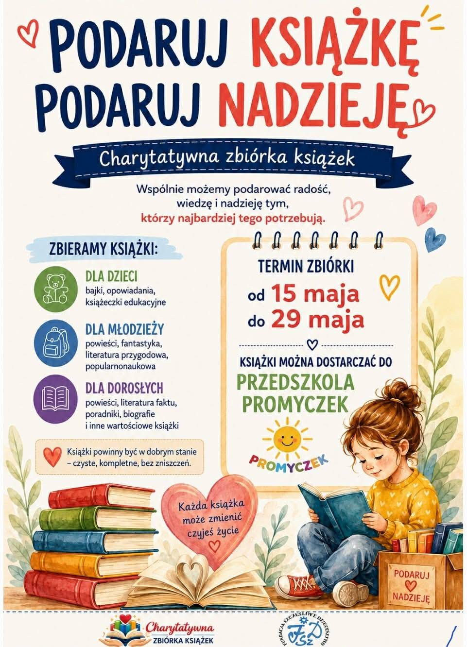 Charytatywna Zbi&oacute;rka Książek							