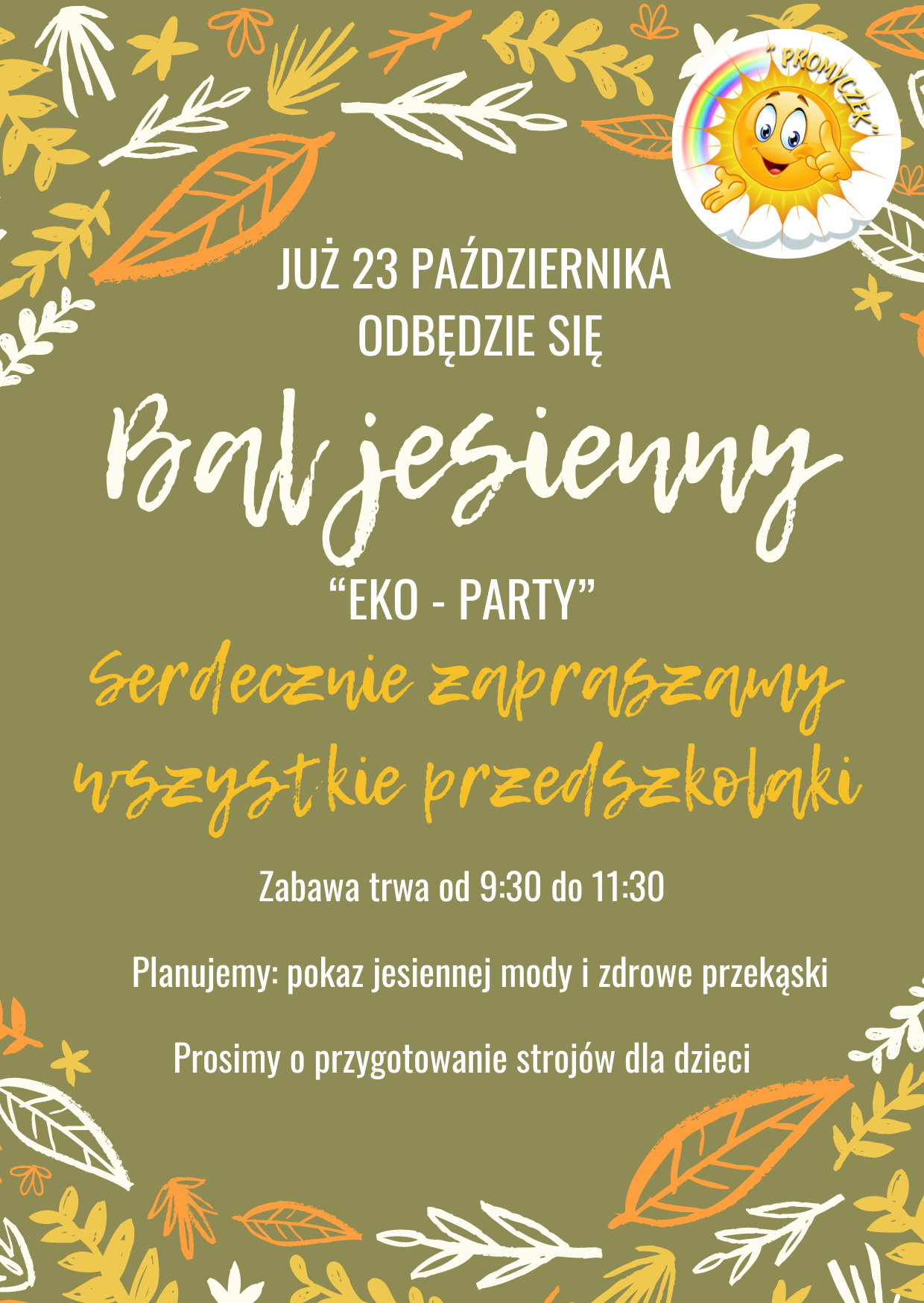 Bal Jesienny "Eko Party"