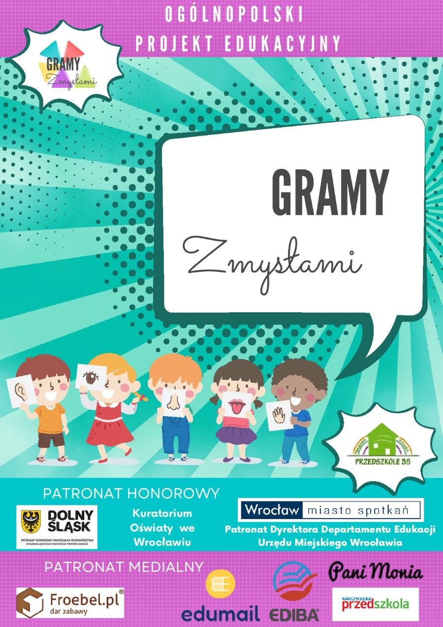 Gramy Zmysłami plakat