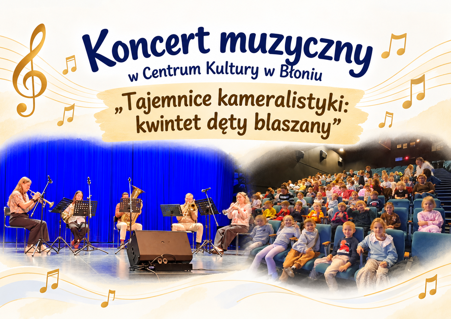 Koncert muzyczny w&nbsp;CK w&nbsp;Błoniu