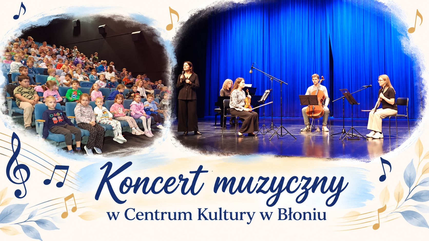 Koncert muzyczny w&nbsp;CK w&nbsp;Błoniu