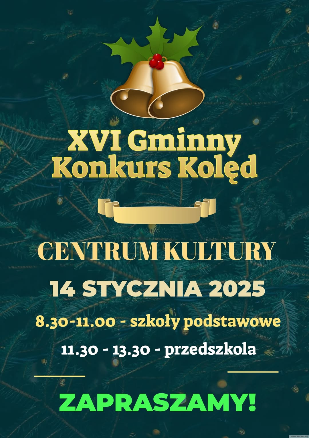 Konkurs Kolęd 2025