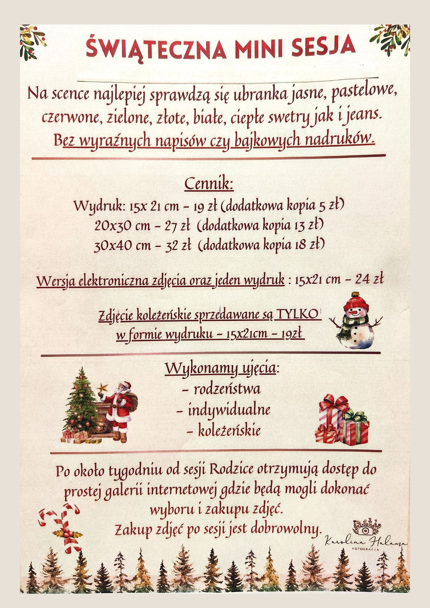 3 Sesja świąteczna 2024