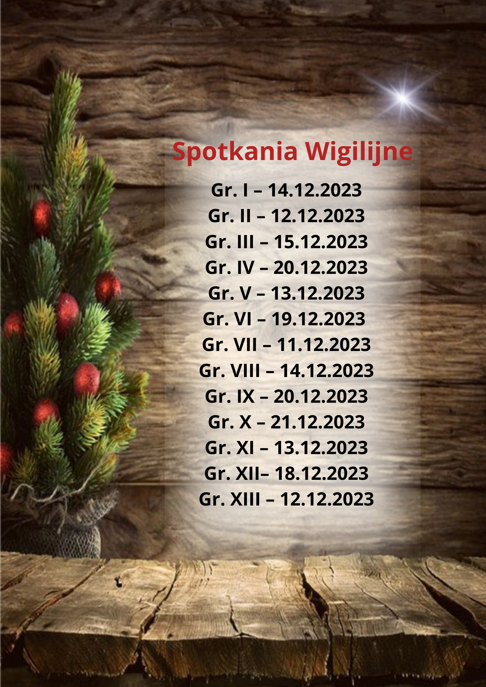 Spotkania Wigilijne 2023