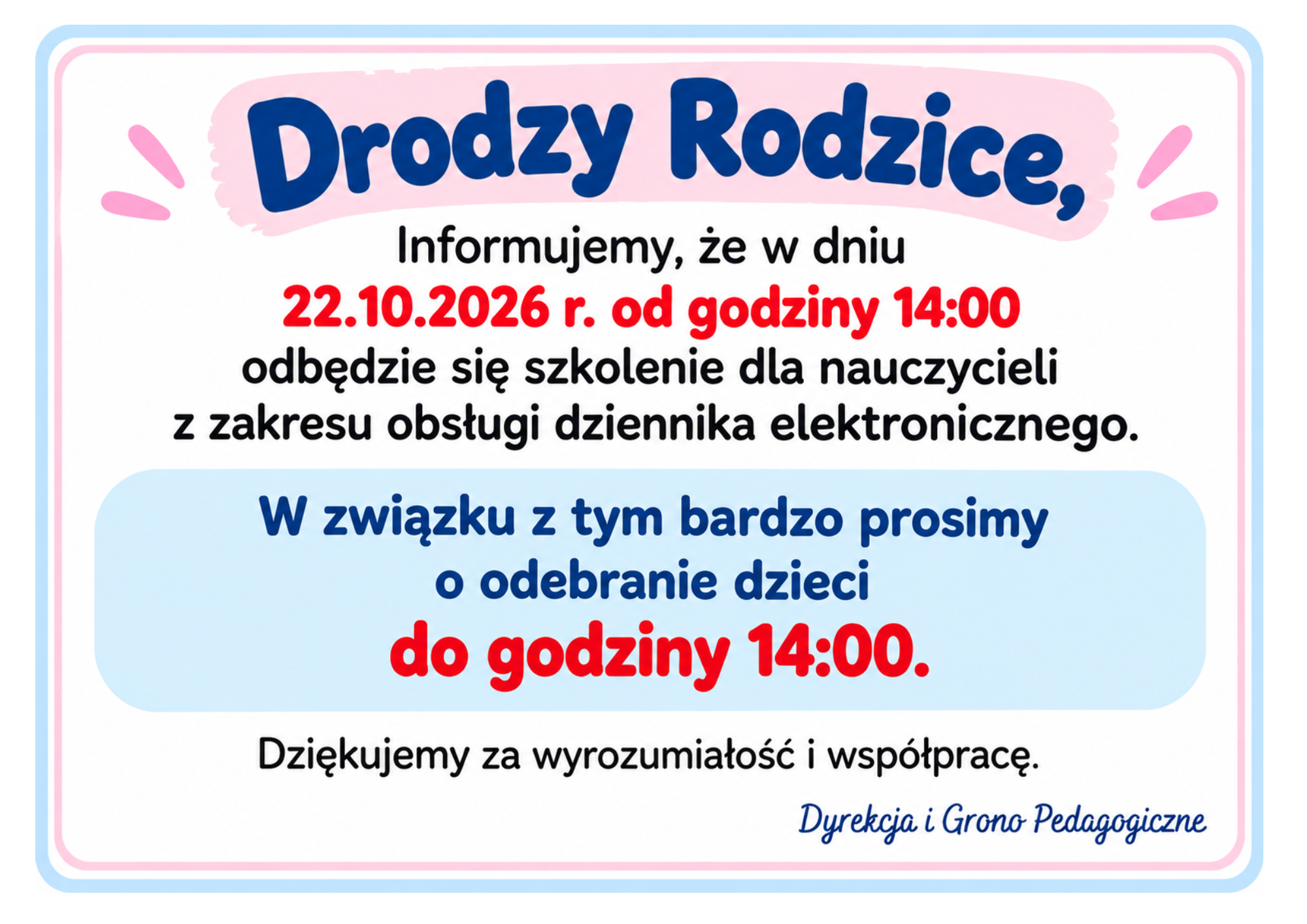 Ważna Informacja