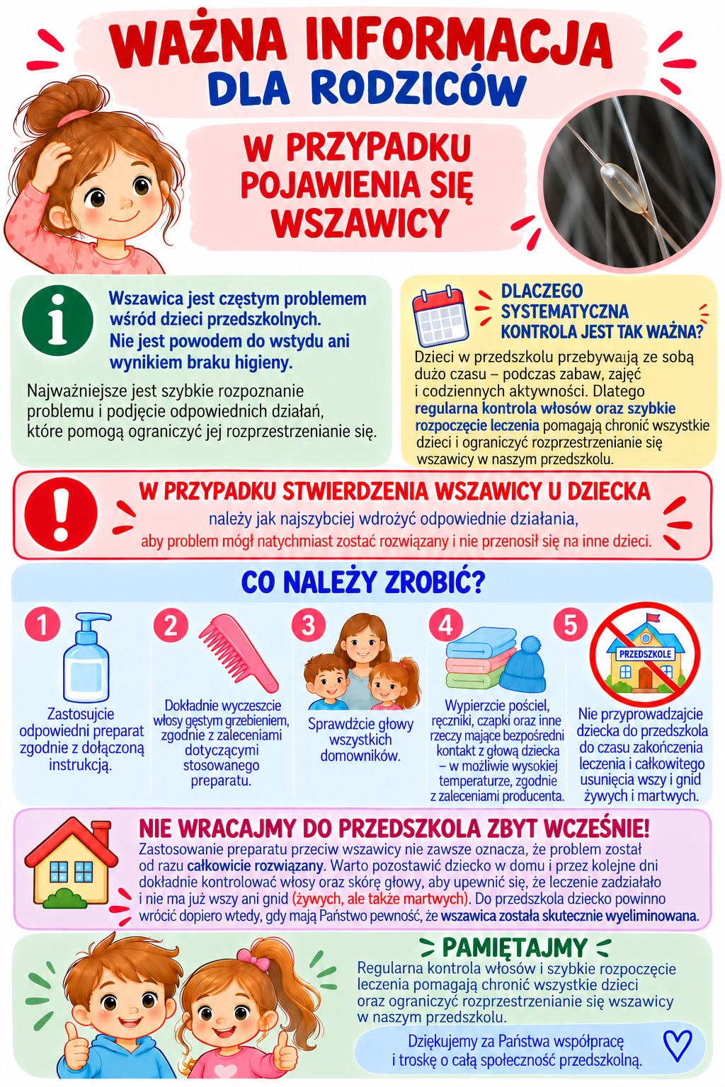 Ulotka WSZAWICA w&nbsp;przedszkolu