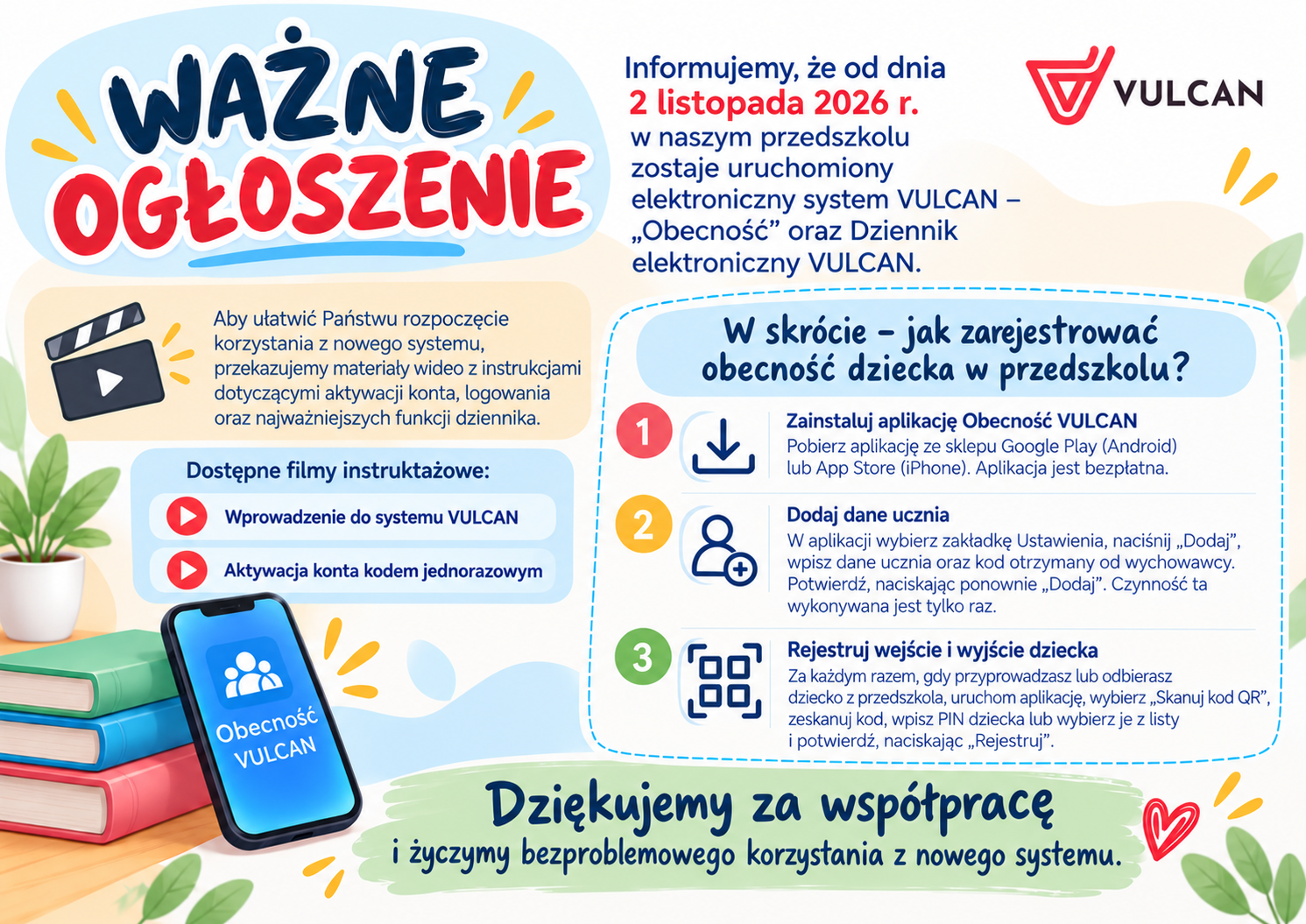Ważna informacja