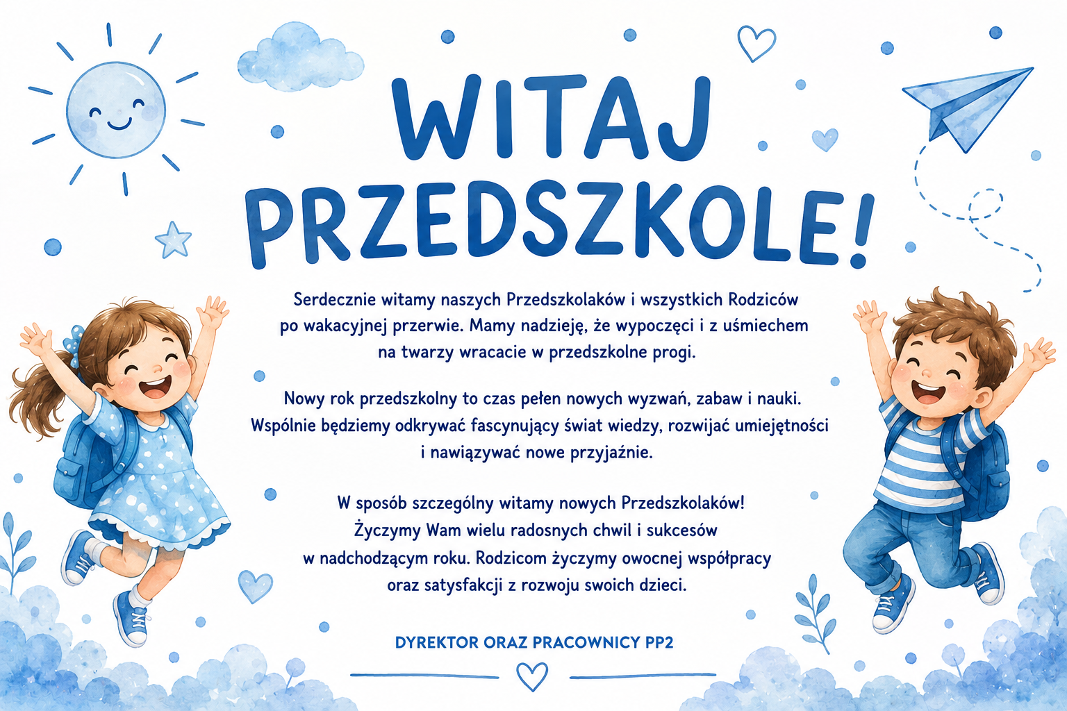 Rozpoczynamy nowy rok szkolny