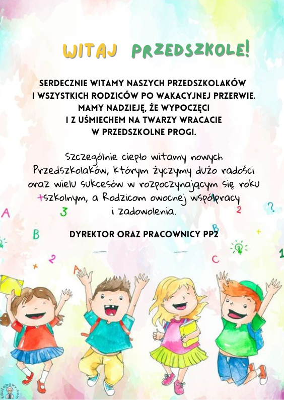 Witaj przedszkole