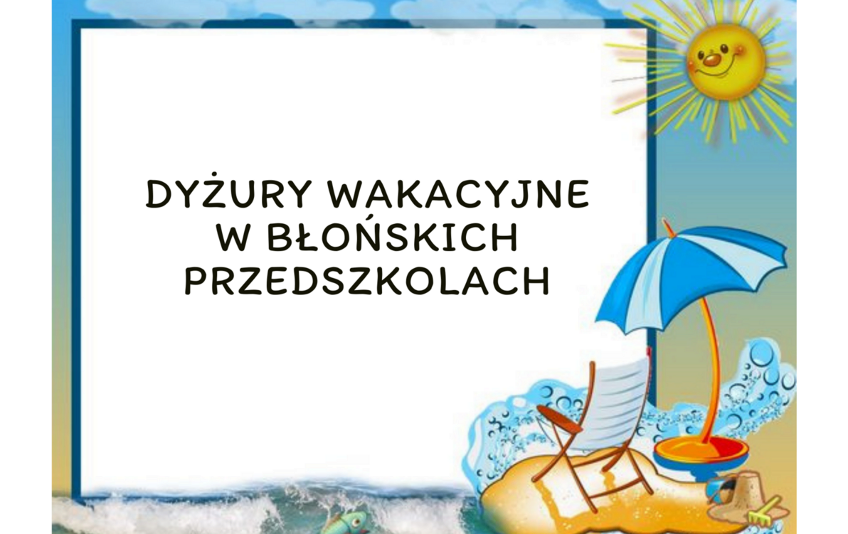 Zdjęcie do Dyżur wakacyjny
