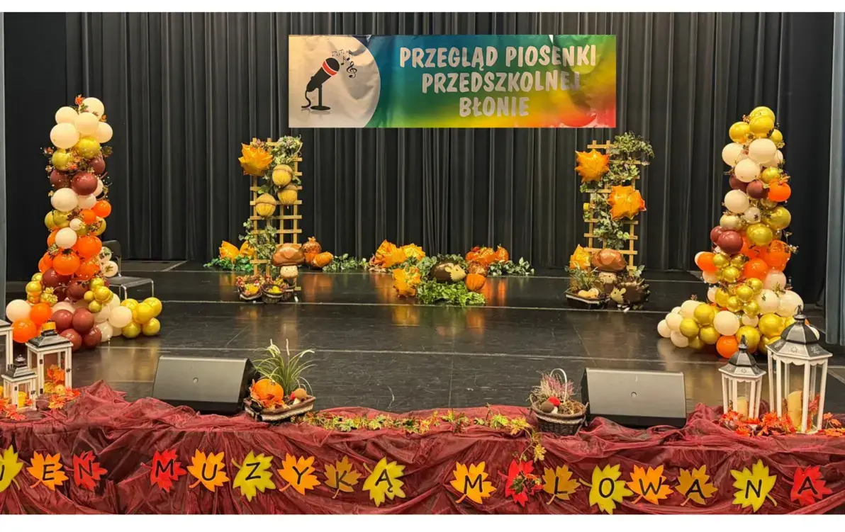 Zdjęcie do XI Przegląd Piosenki Przedszkolnej &ldquo;Jesień malowana&rdquo;