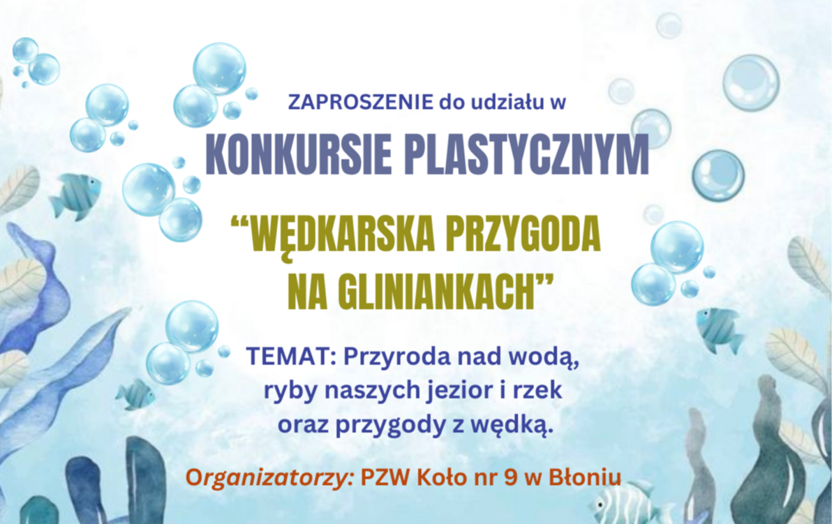 Zdjęcie do Zaproszenie PZW do udziału w Konkursie Plastycznym