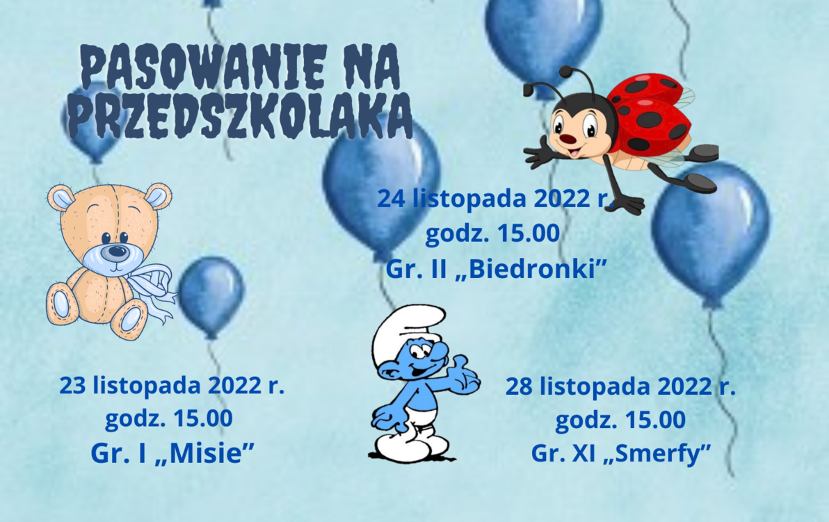 Zdjęcie do Pasowanie na Przedszkolaka