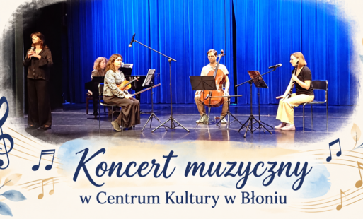 Koncert muzyczny w CK w Błoniu