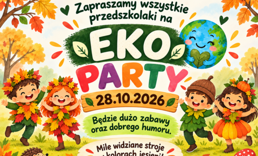 Jesienne EKO PARTY Przedszkolaków