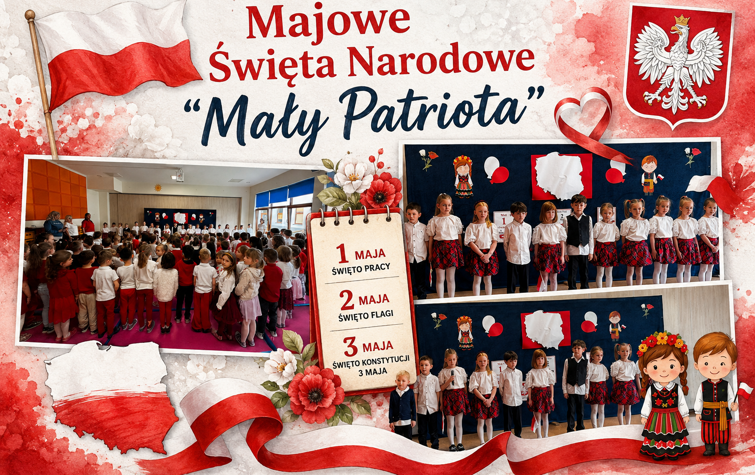 Zdjęcie do Majowe Święta Narodowe 2026 "Mały Patriota"