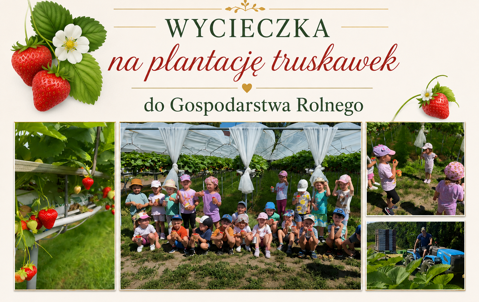 Zdjęcie do Wycieczka do Gospodarstwa Rolnego - Grupa XI "Smerfy"