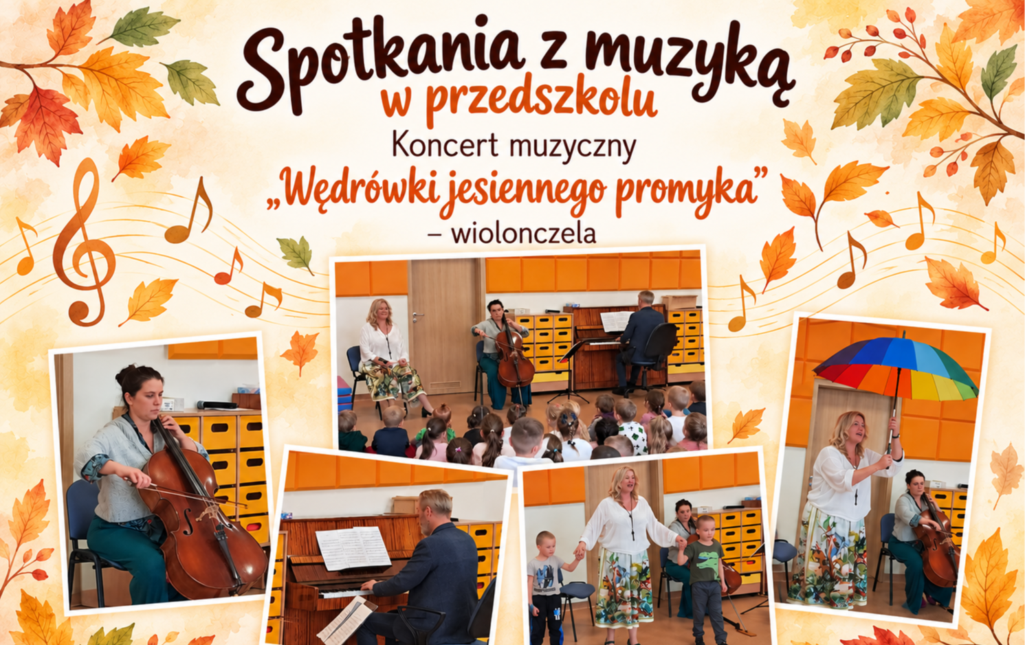 Zdjęcie do Spotkania z muzyką w przedszkolu